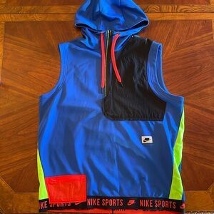 Sleeveless Nike hoodie